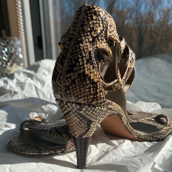 Via Spiga SnakeSkin Heels - Picture 5 of 5